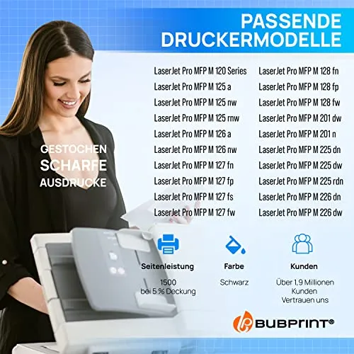 Bubprint 83A CF283A Tonerkartusche schwarz XXL kompatibel