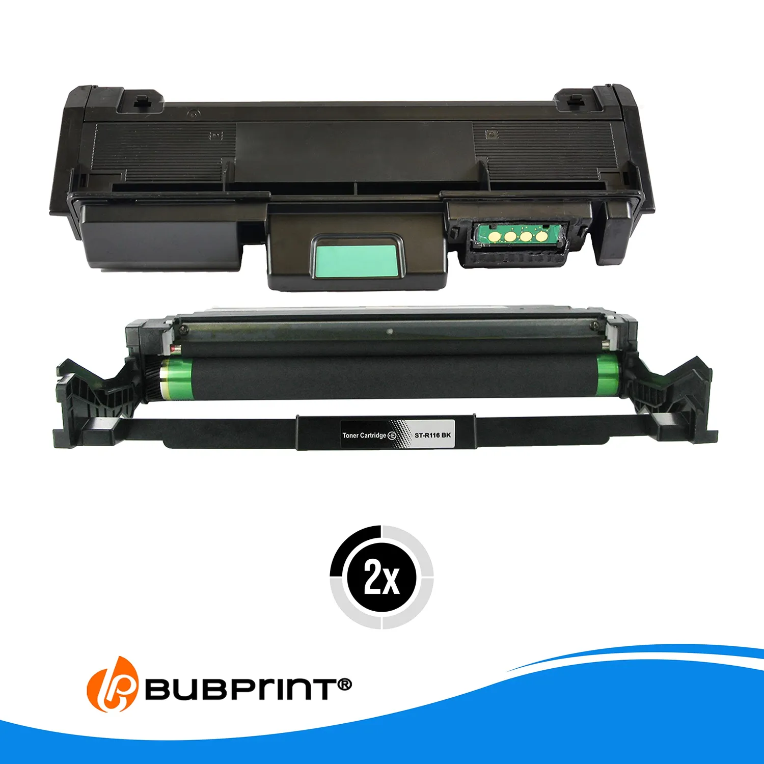 Bubprint MLT-D116L MLT-R116 Toner Trommel Set kompatibel