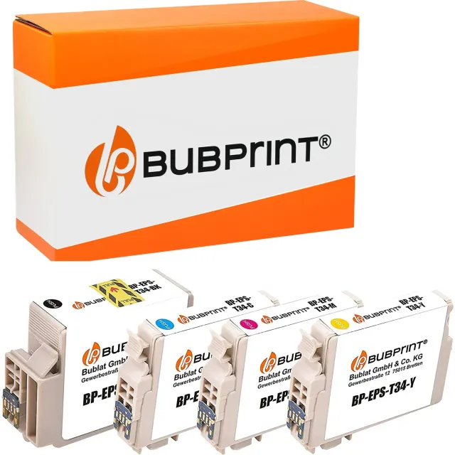 Bubprint 34XL T3471-T3474 Druckerpatronen