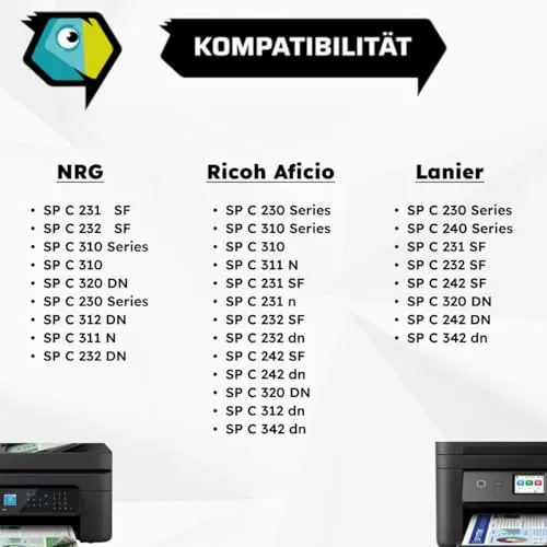 Inkadoo T0715 Tinte Multipack 4er kompatibel