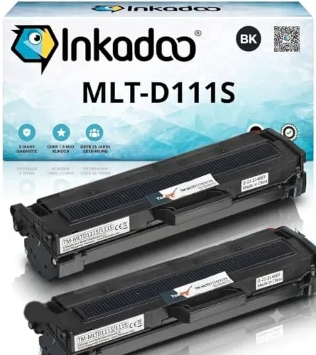Inkadoo MLT-D111L Toner 2er Pack schwarz 3600 Seiten