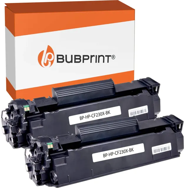 Bubprint CF230X 30X Toner Schwarz 2er-Pack kompatibel
