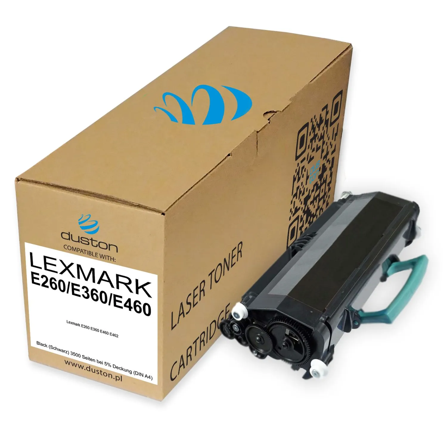 Duston E260/E360/E460 E260A21E Toner schwarz 3er-Pack
